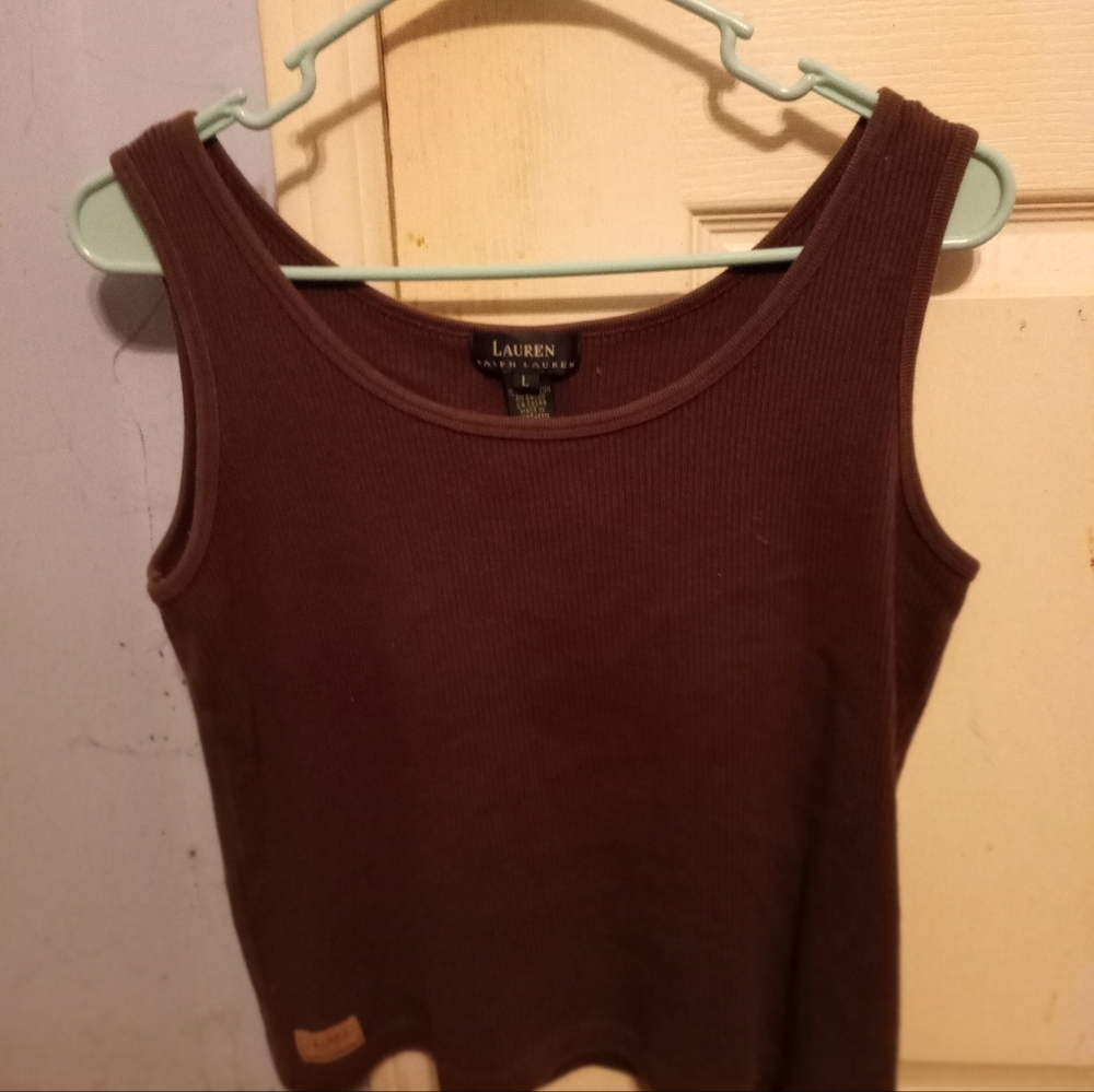 Lauren Ralph Lauren women's size l tank top